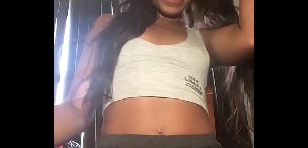  slim thick with ass big cameltoe pov in chair teasing